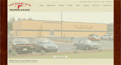 Desktop Screenshot of lastresortguns.com